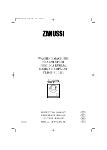 Manual Zanussi FL 1001 Mașină de spălat