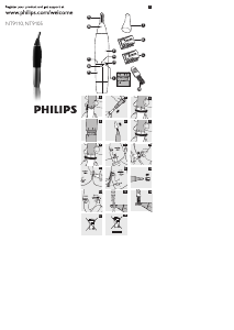 Mode d’emploi Philips NT9105 Tondeuse nez