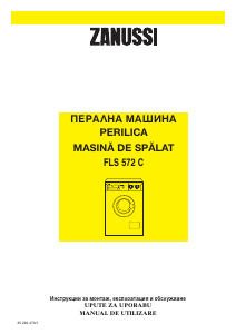 Manual Zanussi FLS 572 C Mașină de spălat