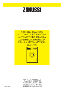 Használati útmutató Zanussi FLS 674 C Mosógép