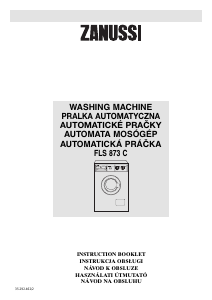 Instrukcja Zanussi FLS 873 C Pralka