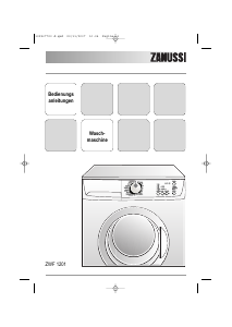 Bedienungsanleitung Zanussi ZWF 1201 Waschmaschine