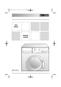 Manual Zanussi ZWG 3125 S Washing Machine