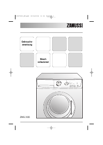 Bedienungsanleitung Zanussi ZWG 3125 Waschmaschine