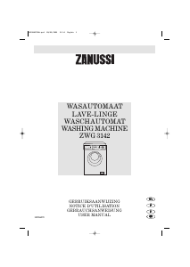 Mode d’emploi Zanussi ZWG 3142 Lave-linge