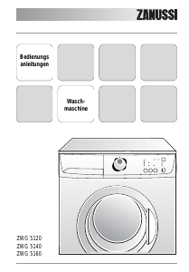 Bedienungsanleitung Zanussi ZWG 5140 Waschmaschine