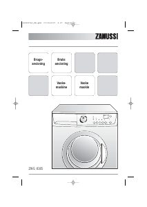 Bruksanvisning Zanussi ZWG 6165 Vaskemaskin