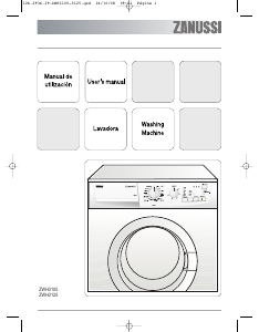 Manual de uso Zanussi ZWH3125 Lavadora