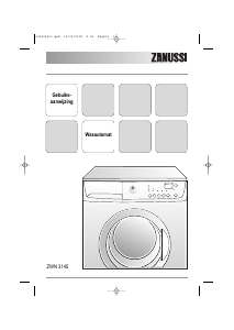 Handleiding Zanussi ZWN 3145 Wasmachine