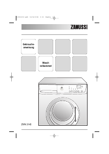 Bedienungsanleitung Zanussi ZWN 3145 Waschmaschine