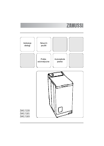 Instrukcja Zanussi ZWQ 5101 Pralka