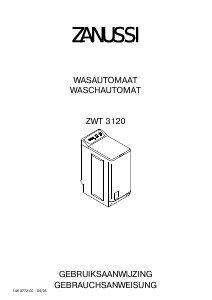 Handleiding Zanussi ZWT 3120 Wasmachine