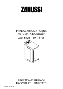 Instrukcja Zanussi ZWT 5105 Pralka