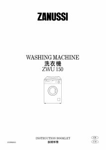 Manual Zanussi ZWU 150 Washing Machine