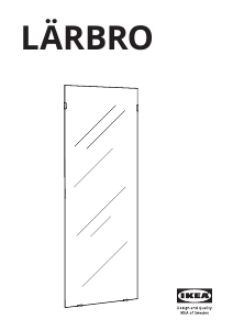Hướng dẫn sử dụng IKEA LARBRO Gương