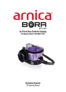 Manual Arnica ET11133 Bora Vacuum Cleaner