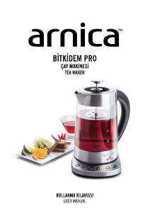 Kullanım kılavuzu Arnica IH33320 Çay makinesi