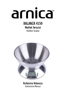 Manual Arnica GH29030 Balanza 4150 Kitchen Scale