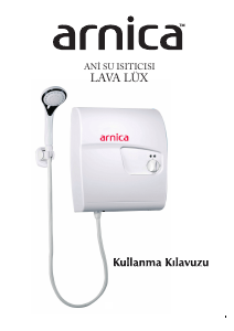 Kullanım kılavuzu Arnica EG54021 Lava Lux Buhar kazanı