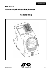 Handleiding A and D Medical TM-2657P Bloeddrukmeter