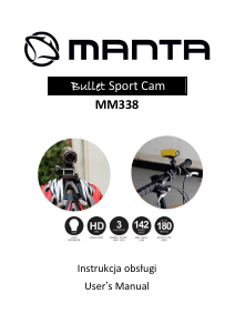 Instrukcja Manta MM338 Action cam