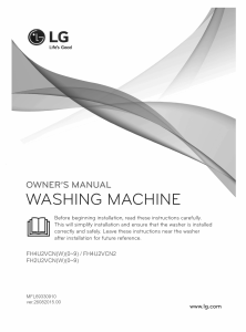 Handleiding LG FH4U2VCN2 Wasmachine