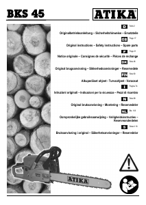 Manual Atika BKS 45 Chainsaw