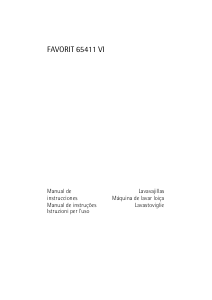 Manuale AEG F65411VI Lavastoviglie