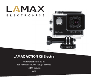 Handleiding Lamax X8 Actiecamera