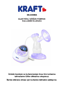 Kullanım kılavuzu Kraft ZN-2209MA Göğüs pompası