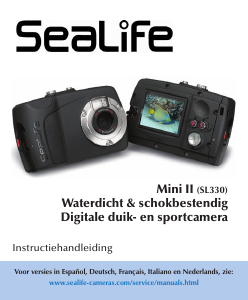 Handleiding SeaLife Mini II Digitale camera