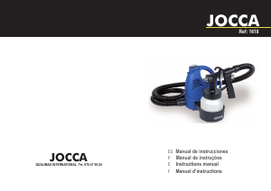 Manual Jocca 1618 Paint Sprayer