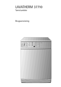 Brugsanvisning AEG LTH37710 Tørretumbler