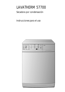 Manual de uso AEG LTH57700 Secadora