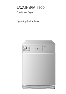 Manual AEG LTHT500 Dryer