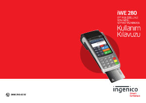 Kullanım kılavuzu Ingenico iWE280 Ödeme cihazı