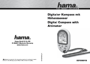 Bedienungsanleitung Hama 00106919 Kompass