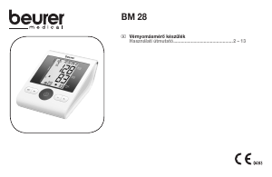 Használati útmutató Beurer BM 28 Vérnyomásmérő