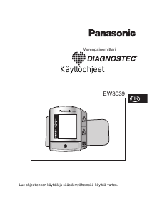 Käyttöohje Panasonic EW-3039 Verenpainemittari