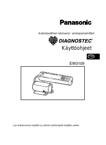 Käyttöohje Panasonic EW-3109 Verenpainemittari