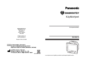 Käyttöohje Panasonic EW-BW10 Verenpainemittari