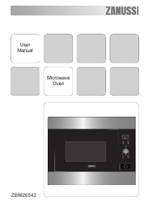 Manual Zanussi ZBM26542XA Microwave