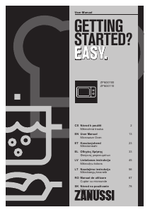 Manual Zanussi ZFM20100SA Microwave