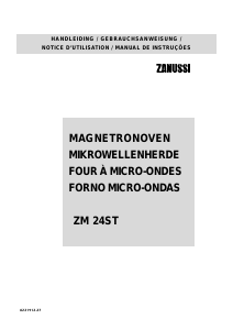 Handleiding Zanussi ZM24STX Magnetron