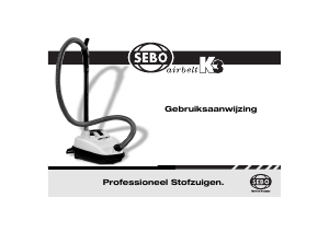 Handleiding Sebo Airbelt K3 Stofzuiger