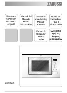 Manual de uso Zanussi ZNC12X Microondas