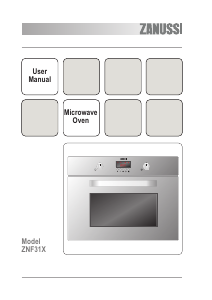 Manual Zanussi ZNF31X Microwave