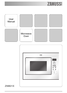 Manual Zanussi ZNM21X Microwave