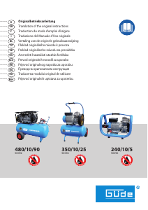 Handleiding Güde 240/10/5 Airpower Compressor