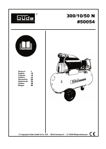 Handleiding Güde 300/10/50 EU Compressor